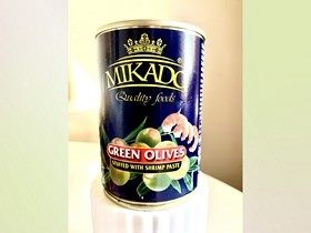 Alyvuogės su krevečiu įdaru MIKADO (Ispanija)