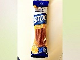 Karštai rūkytos kiaulienos lazdelės su sūriu STIX kabanossi (Lietuva)